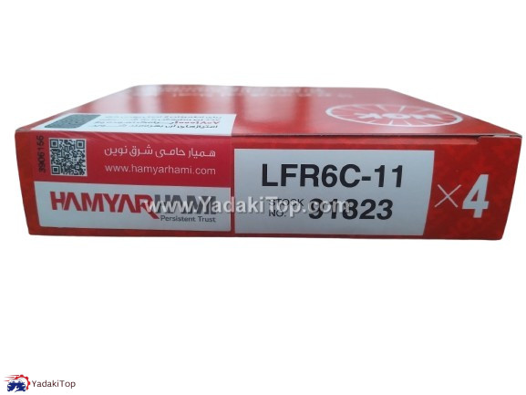 شمع موتور پایه بلند NGK همیار هامی کد LFR6C-11 91823